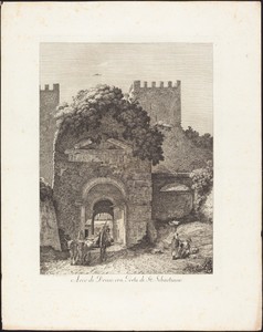Arco di Druso, ora porta di San Sebastiano