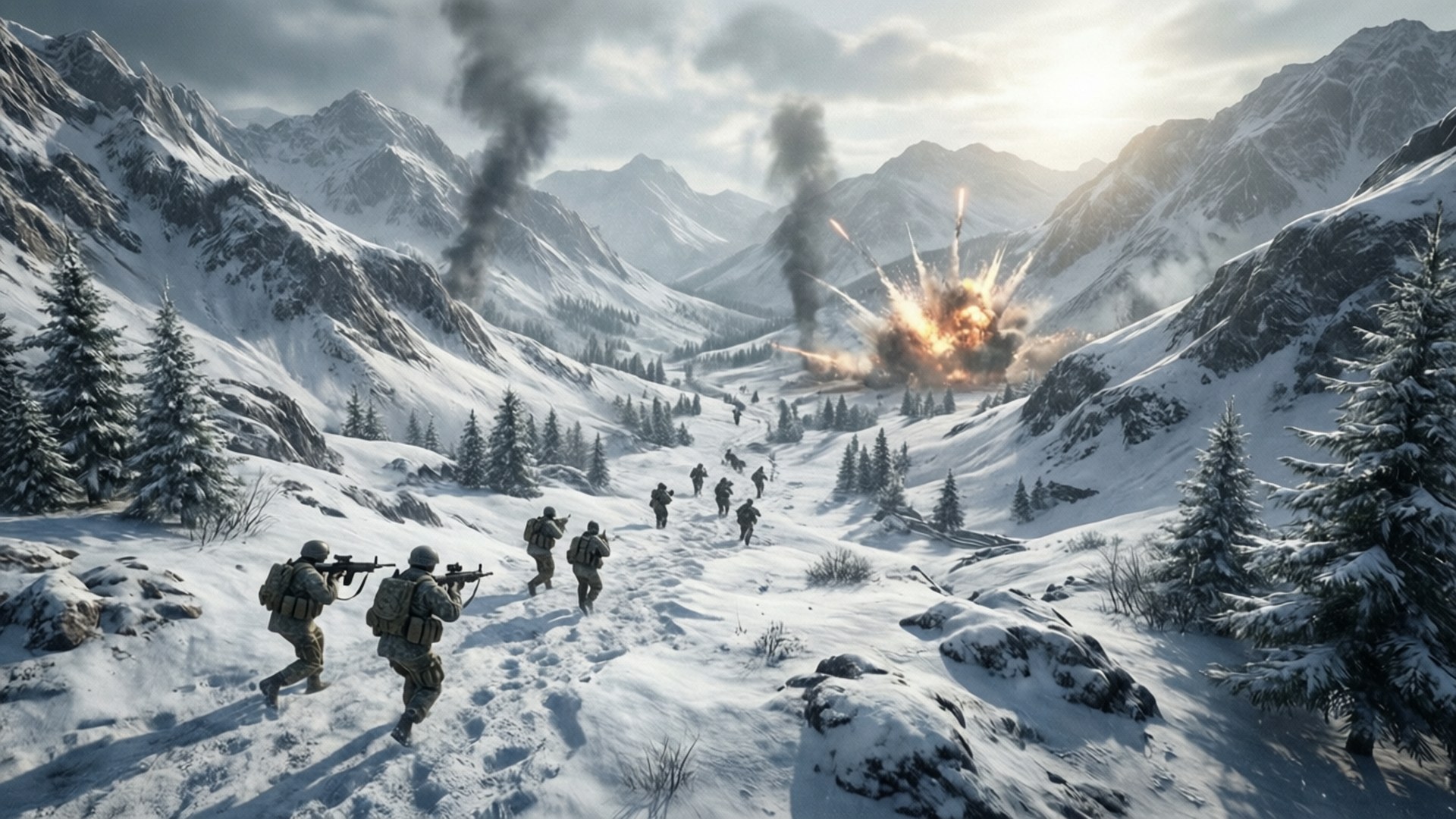 Arctic Advance by Wallpapers.art Studio