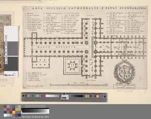 Areae Ecclesiae Cathedralis S. Pauli Ichnographia