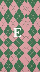 Argyle E Monogram