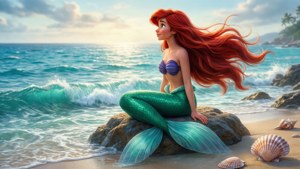 Ariel by the Sea
