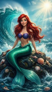 Ariel by the Sea