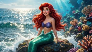 Ariel by the Sea