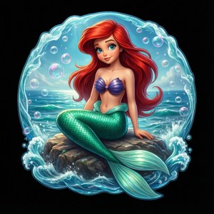 Ariel Mermaid Sticker