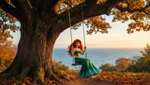 Ariel's Autumn Swing