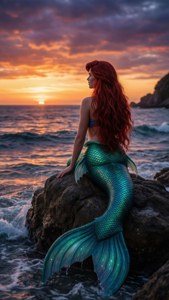 Ariel's Sunset Dream