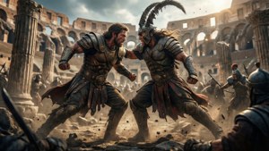 Aries Saint in Colosseum