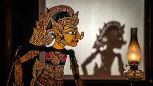 Arjuna Shadow Puppet