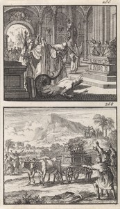 Ark des Verbonds in de tempel van Dagon / Terugkeer van de Ark des Verbonds