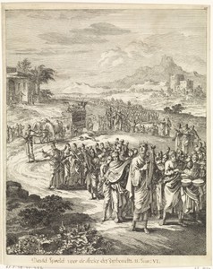 Ark van God overgebracht naar Jeruzalem