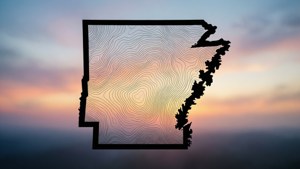 Arkansas Dawn Silhouette
