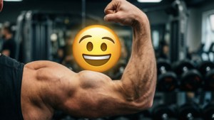 Arm with Emoji Overlay