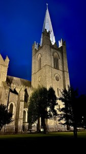 Armagh Cathedral Night Illumination