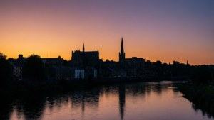 Armagh Skyline Dusk Silhouette