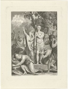 Arminius vraagt raad aan de druïden