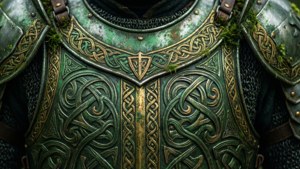 Armor Detail of the Green Knight