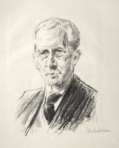 Arno Holz Mappe:  Portrait Arno Holz