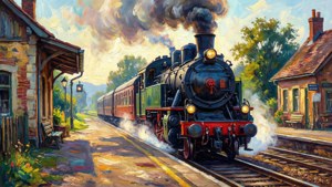 Arrival at the Station