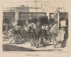 Arrivée a une station