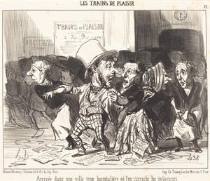 Arrivée dans une ville trop hospitalière...