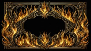 Art Deco Blaze