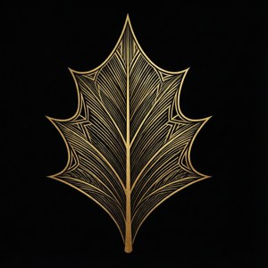 Art Deco Holly