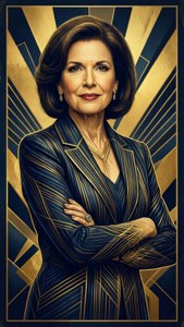 Art Deco Political Icon