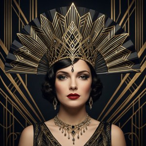 Art Deco Queen