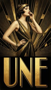 Art Deco Une
