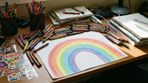 Art Desk Mess