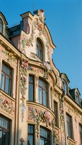 Art Nouveau Facade Detail
