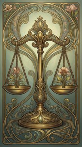 Art Nouveau Libra