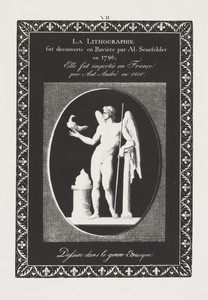 Art of the Lithograph: Dedication Sheet, Plate VII