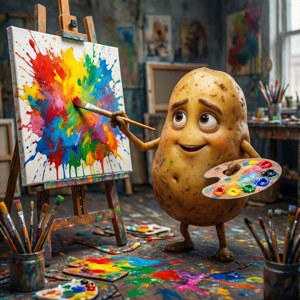 Art Studio Mess
