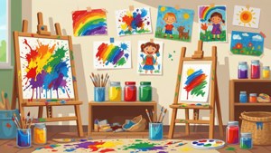 Art Studio Mess