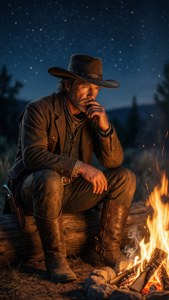 Arthur Morgan Campfire Contemplation