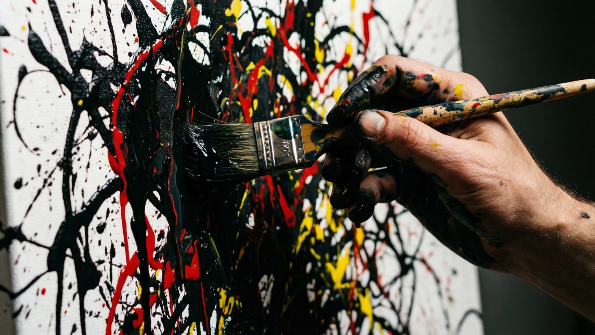 Artist at Work by Wallpapers.art Studio