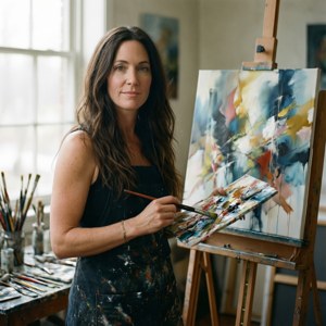 Artist in Studio