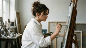 Artist in the Studio