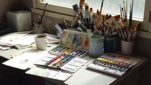 Artist's Creative Mess