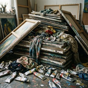 Artist's Studio Chaos