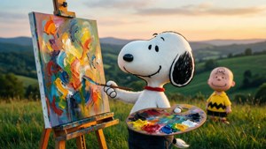 Artist Snoopy