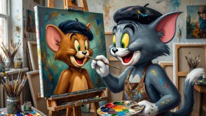Artist Tom's Masterpiece