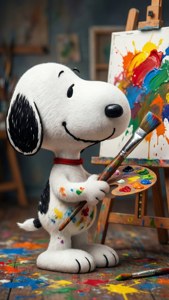 Artistic Snoopy