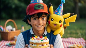 Ash and Pikachu Birthday