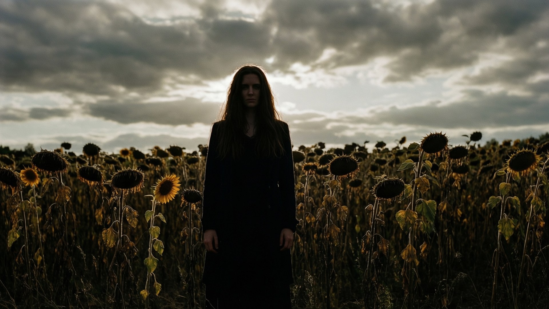 Ashley in the Field by Wallpapers.art Studio