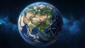 Asia from Space 3D