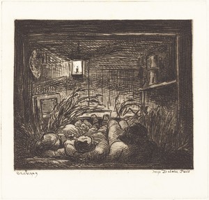 Asleep Aboard the Bottin (Coucher a bord du Bottin)