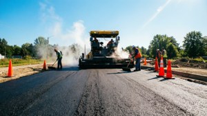 Asphalt Paving Road