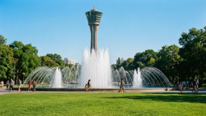 Aspire Park Fountain